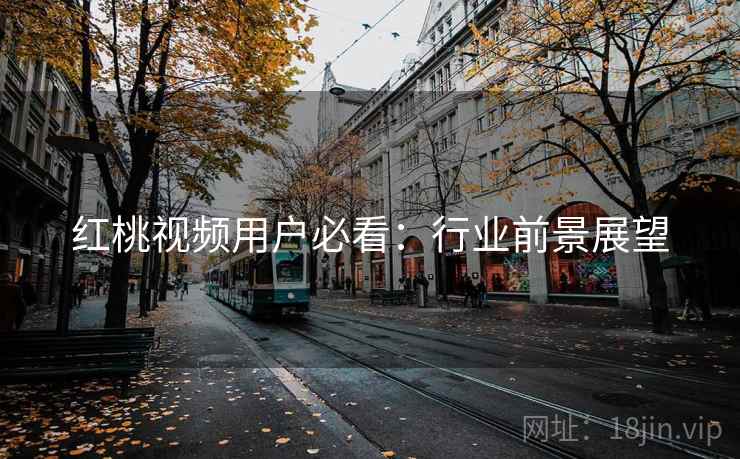 红桃视频用户必看:行业前景展望